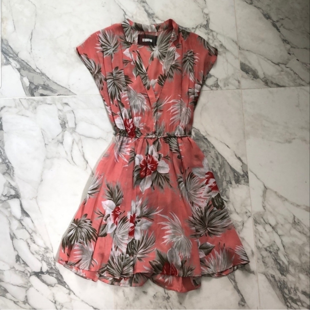 Soft floral Reformation dress